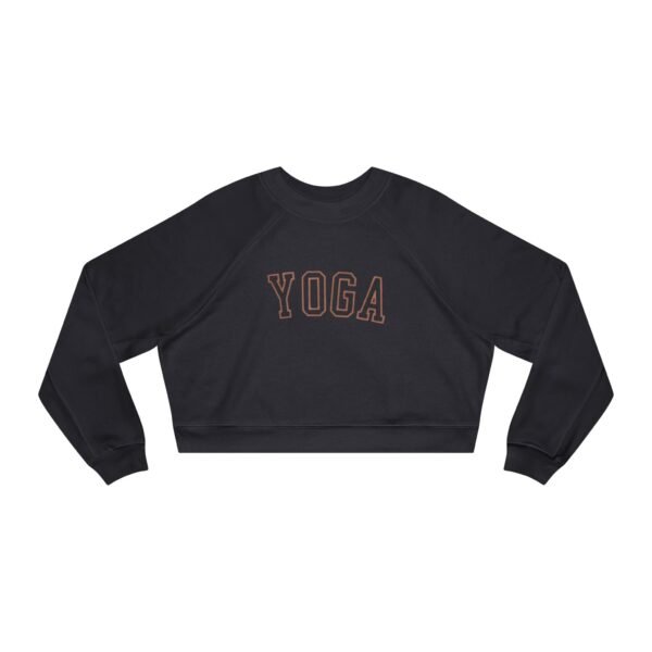 Women's Cropped Fleece Pullover - Image 7