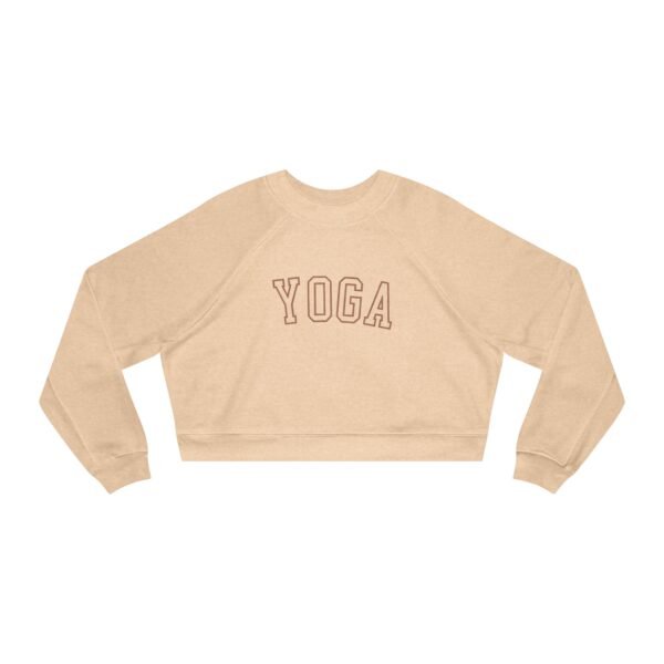 Women's Cropped Fleece Pullover - Image 10