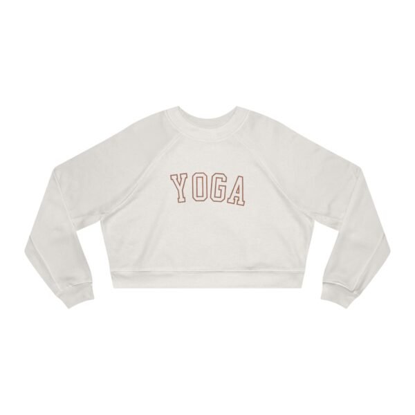 Women's Cropped Fleece Pullover - Image 8
